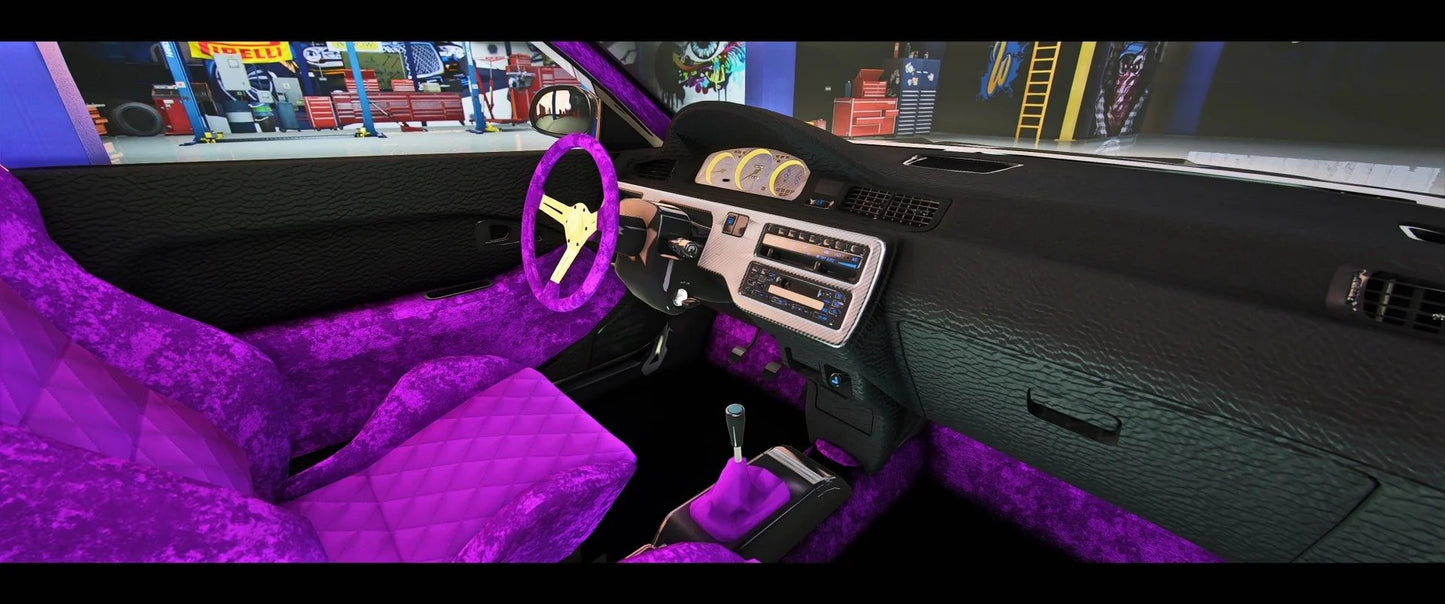 (Debadged) Stanced 1994 Honda EEJAY Coupe | GG