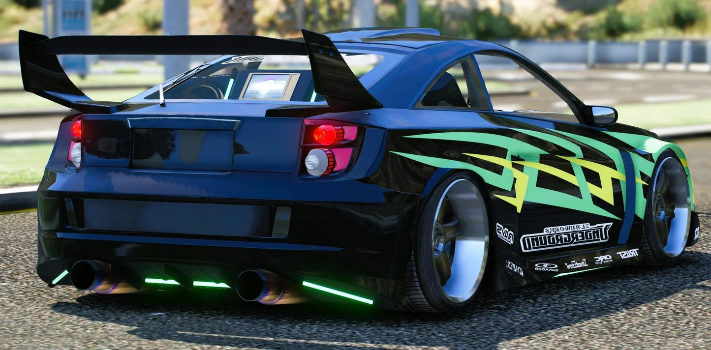 (Debadged) Toyota Celica T23 Underground | Zlayworks