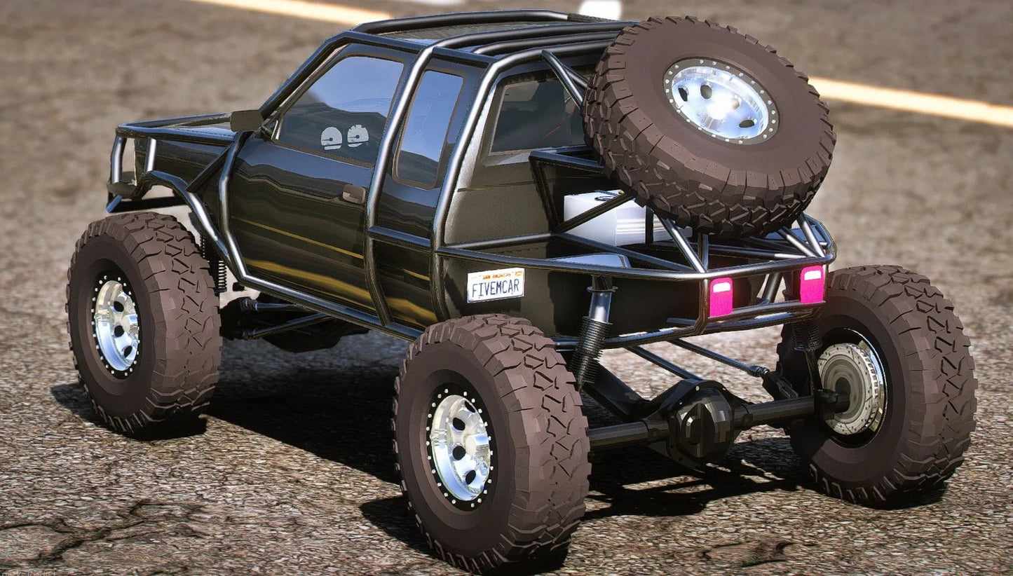 (Debadged) Toyota HiLux Crawler | Crazy Customs