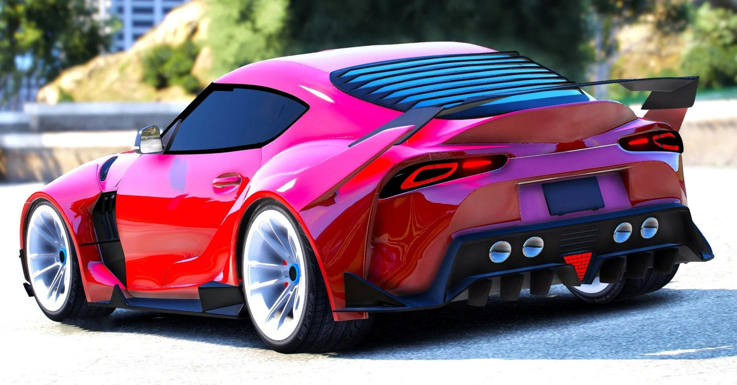 (Debadged) Toyota Supra A90 Venuum | Lemon
