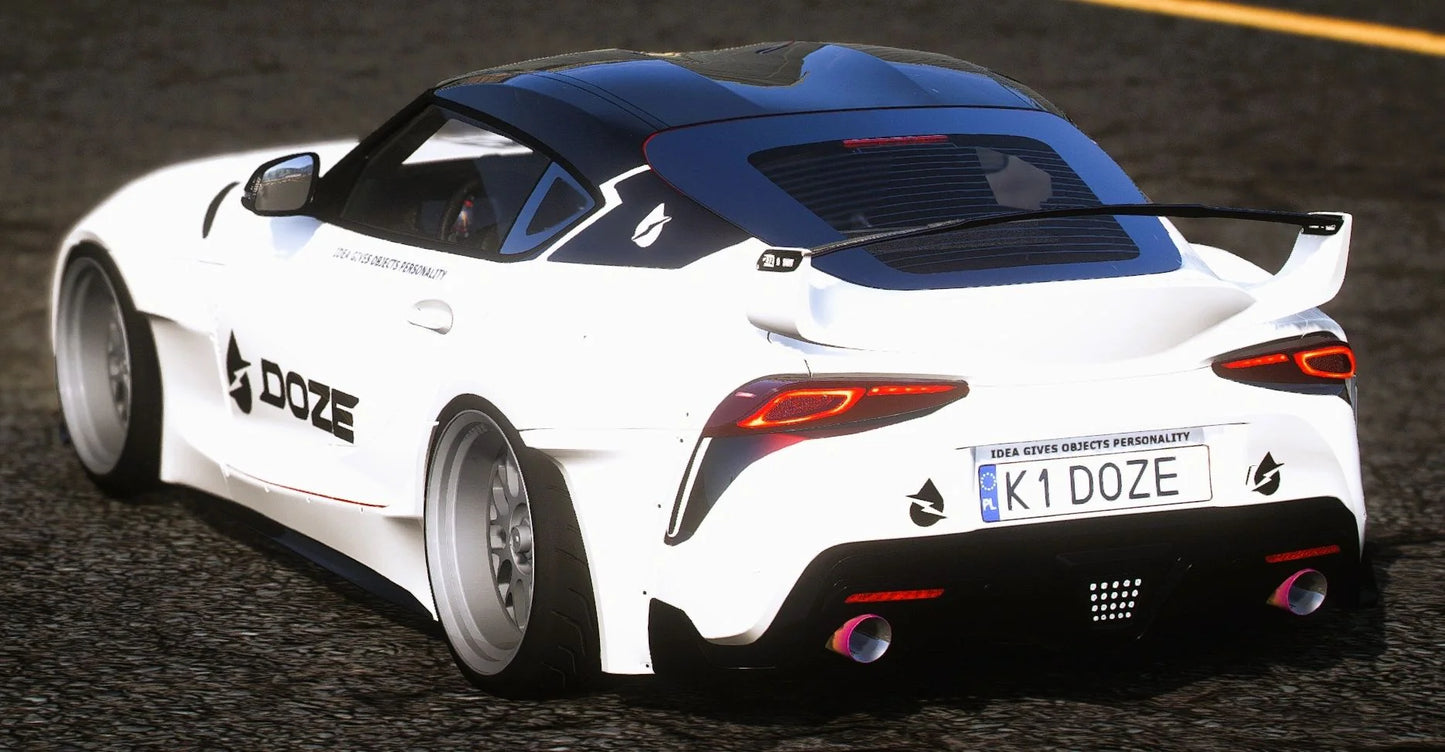 (Debadged) Toyota Supra K1 Doze | Do Customs