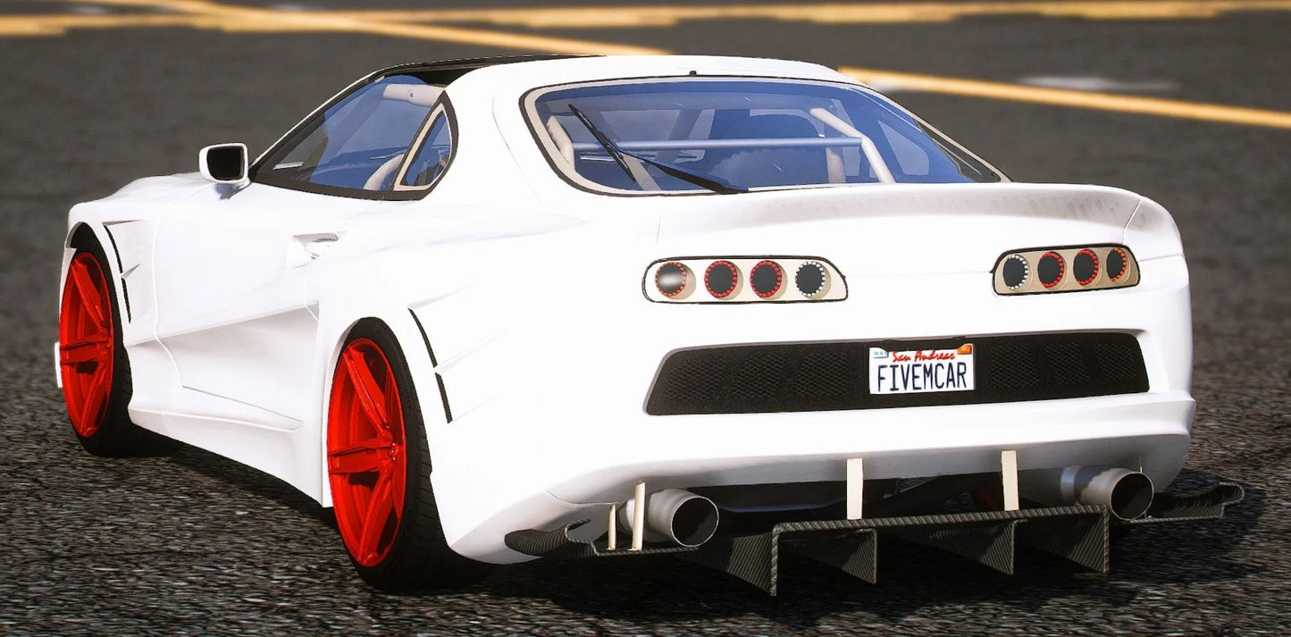 (Debadged) Toyota Supra MK4 Abflug Kit | H4R-77
