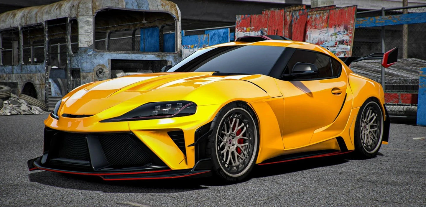 (Debadged) Toyota Supra Robot Craftsman | Chi Customs