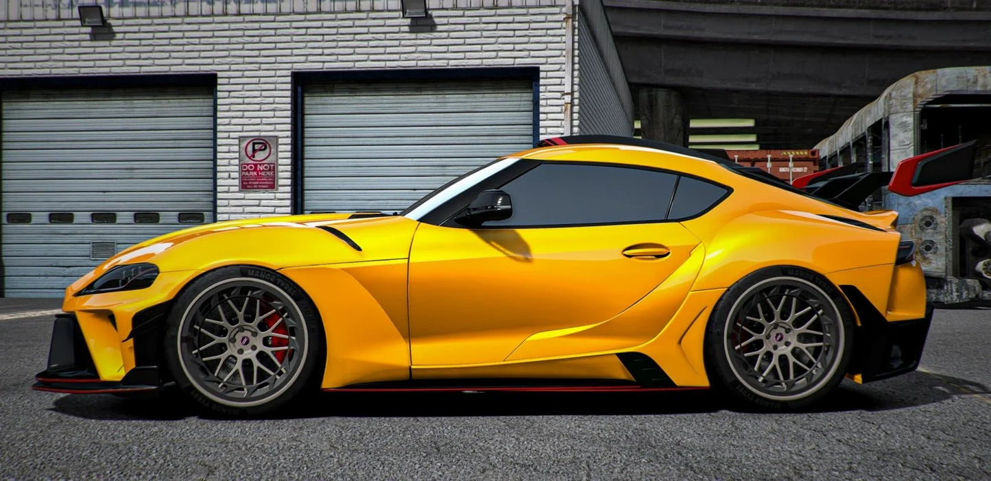 (Debadged) Toyota Supra Robot Craftsman | Chi Customs