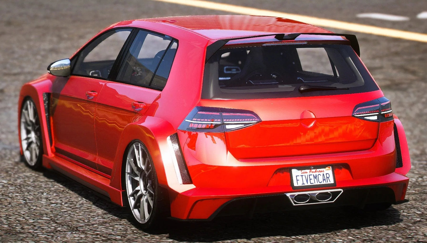 (Debadged) Volkswagen Golf Mk7R500 | Nejcs Garage