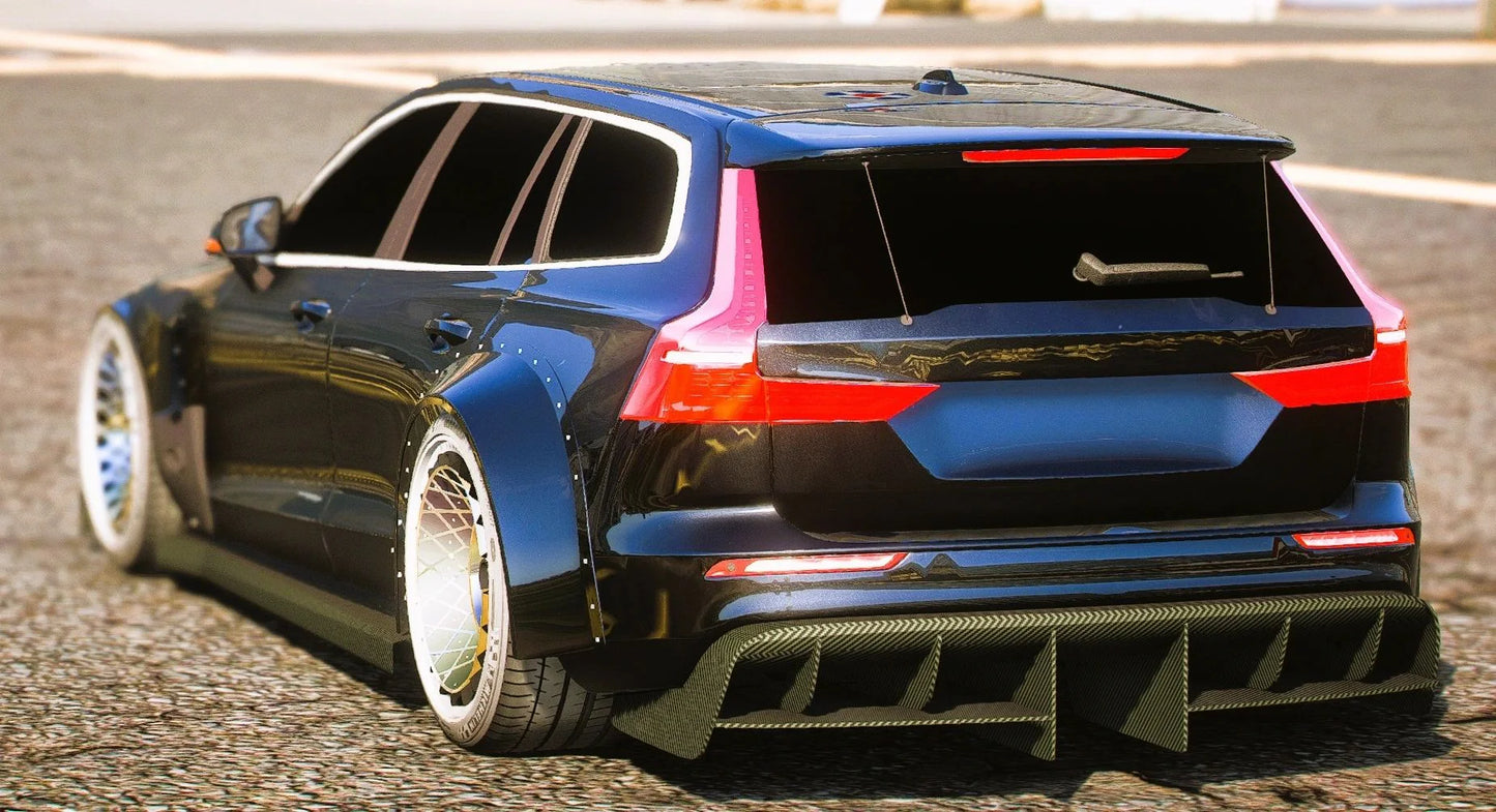 (Debadged) Volvo V60 T6 Widebody Custom | JB