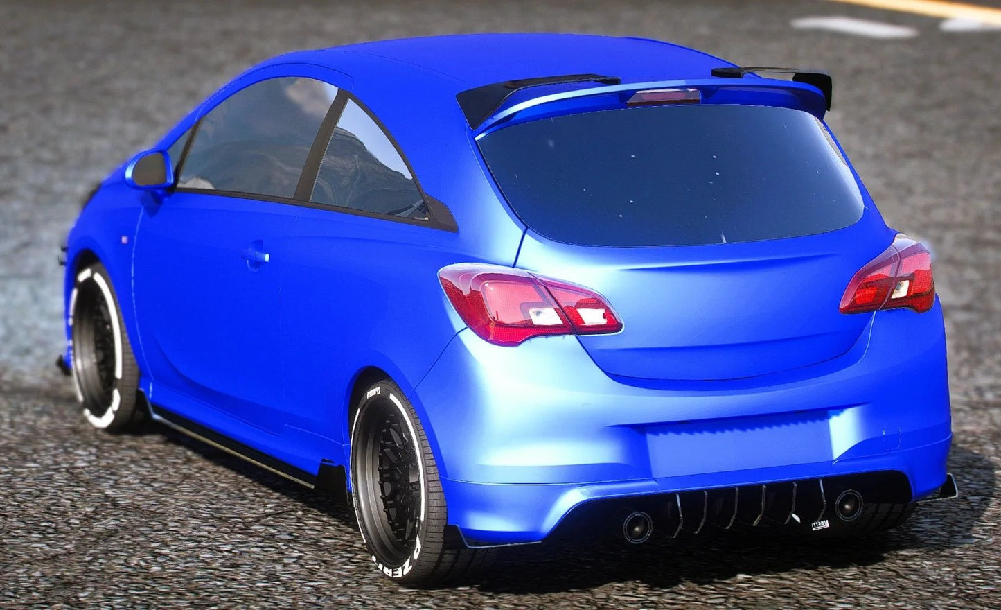 (Debadged) Vauxhall Corsa VXR SS Kit | Sakura Services