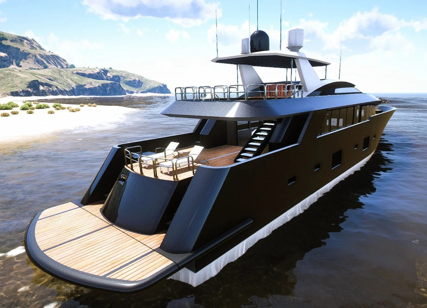(Debadged) Yacht Franco 125 | Medelin