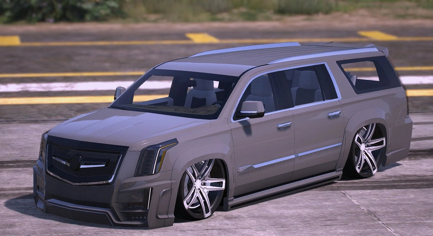 (Debadged) Zero Design Cadillac Escalade ESV Bagged WideBody | GG