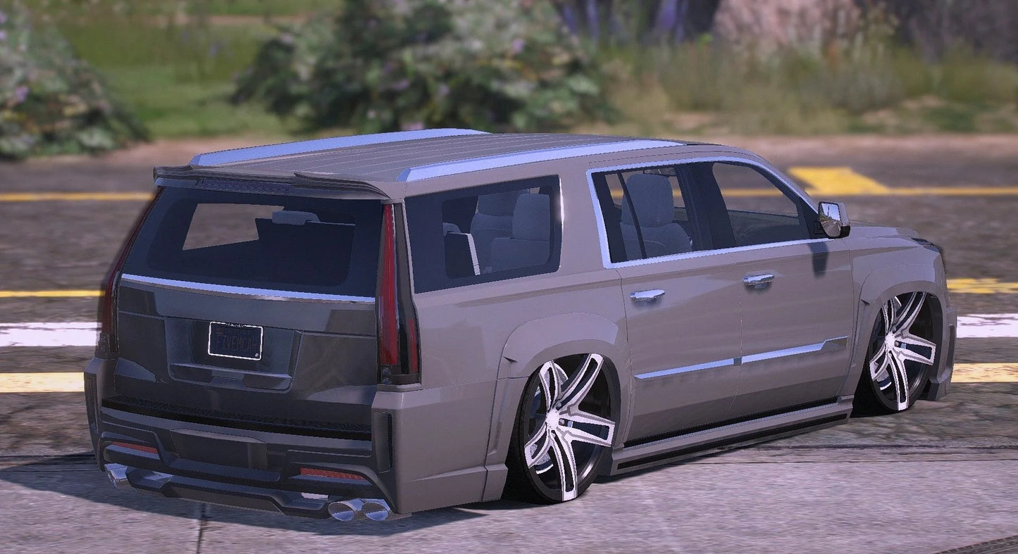 (Debadged) Zero Design Cadillac Escalade ESV Bagged WideBody | GG