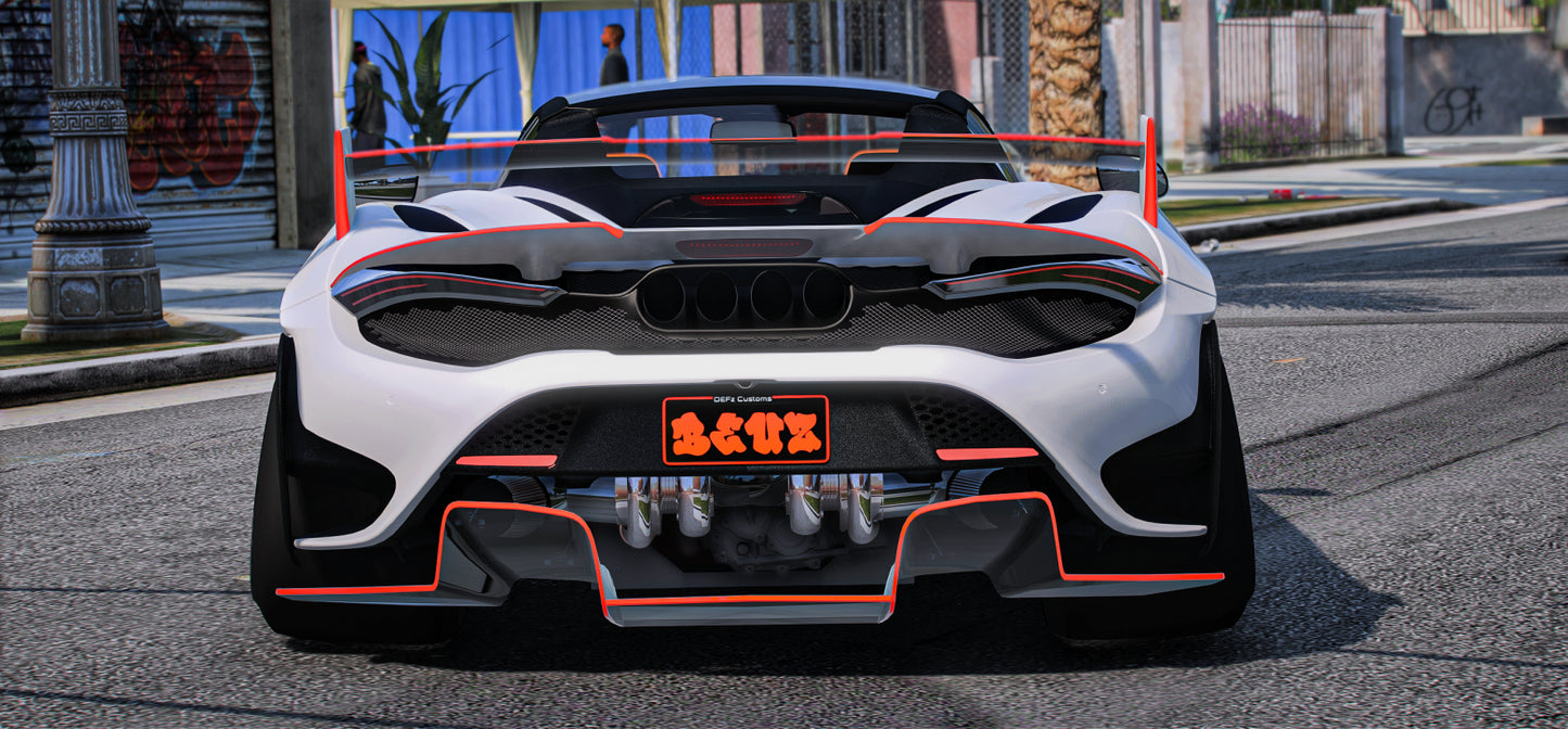 (Debadged) Custom Alucard McLaren 765LT Twin Turbo | DEFz Customs