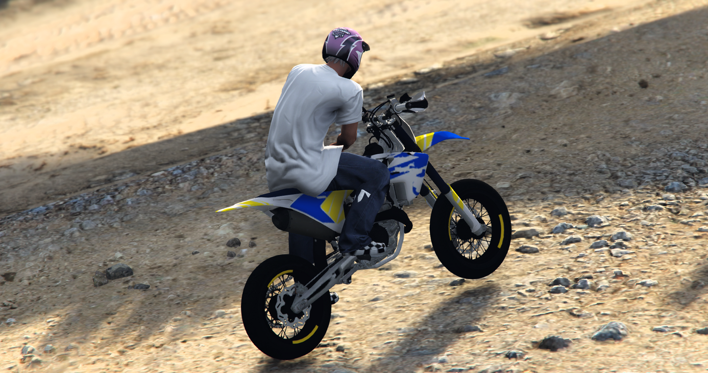 (Debadged) Husqvarna FS 450 Dirt Bike | Frdia