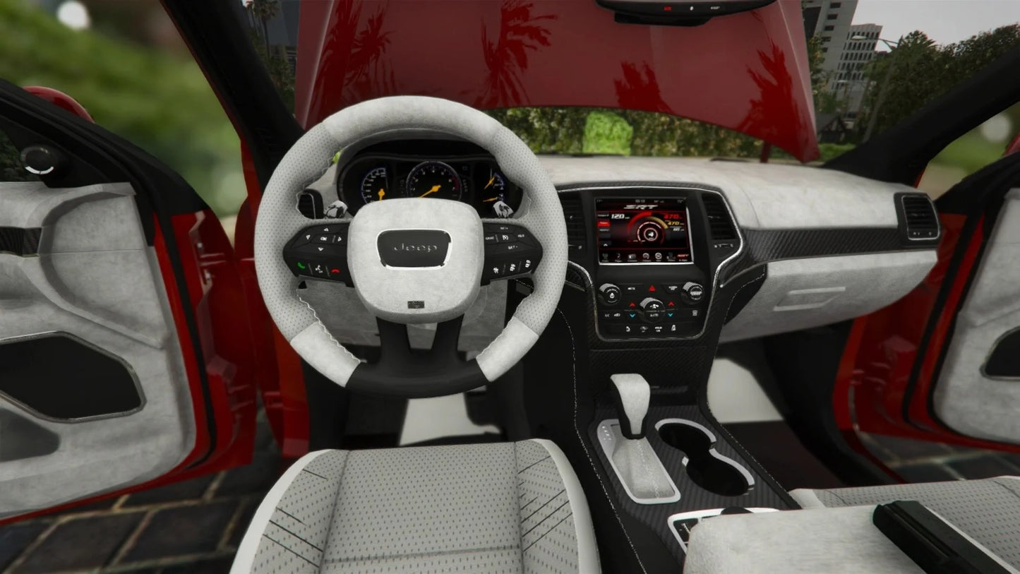 Jeep Trackhawk Quiet with Custom Props (16 seater) | Dre Customs