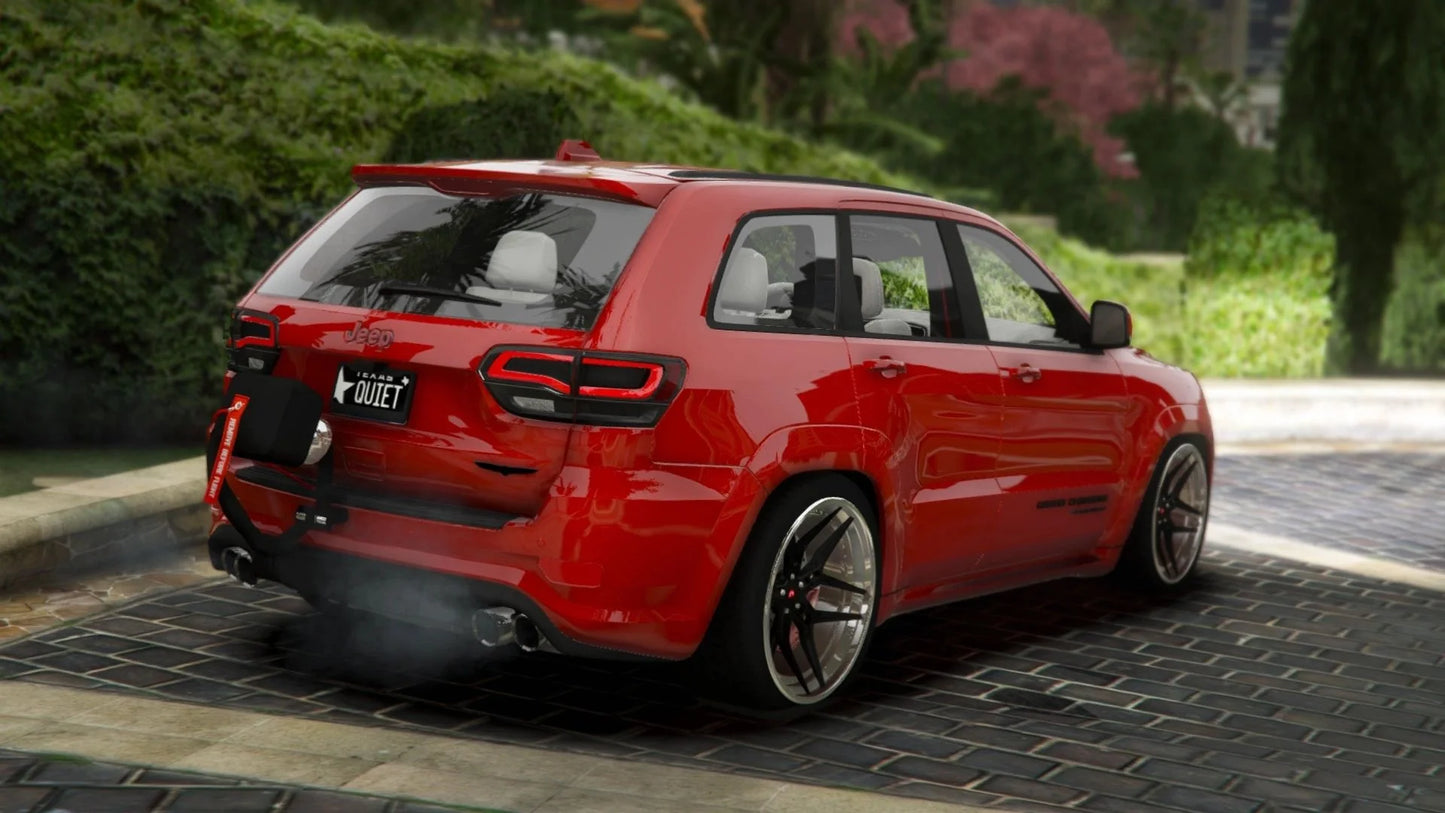 Jeep Trackhawk Quiet with Custom Props (16 seater) | Dre Customs