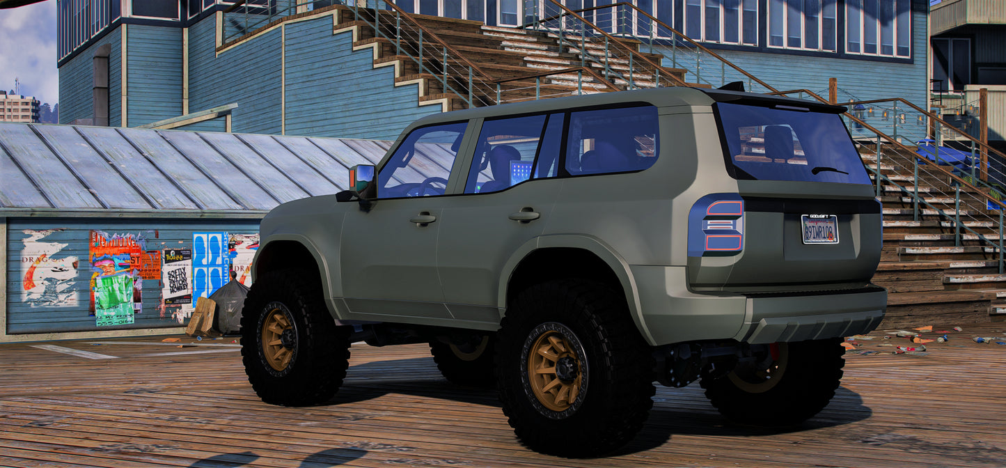 (Debadged) 2024 Toyota LC TRD LIFTED | GG