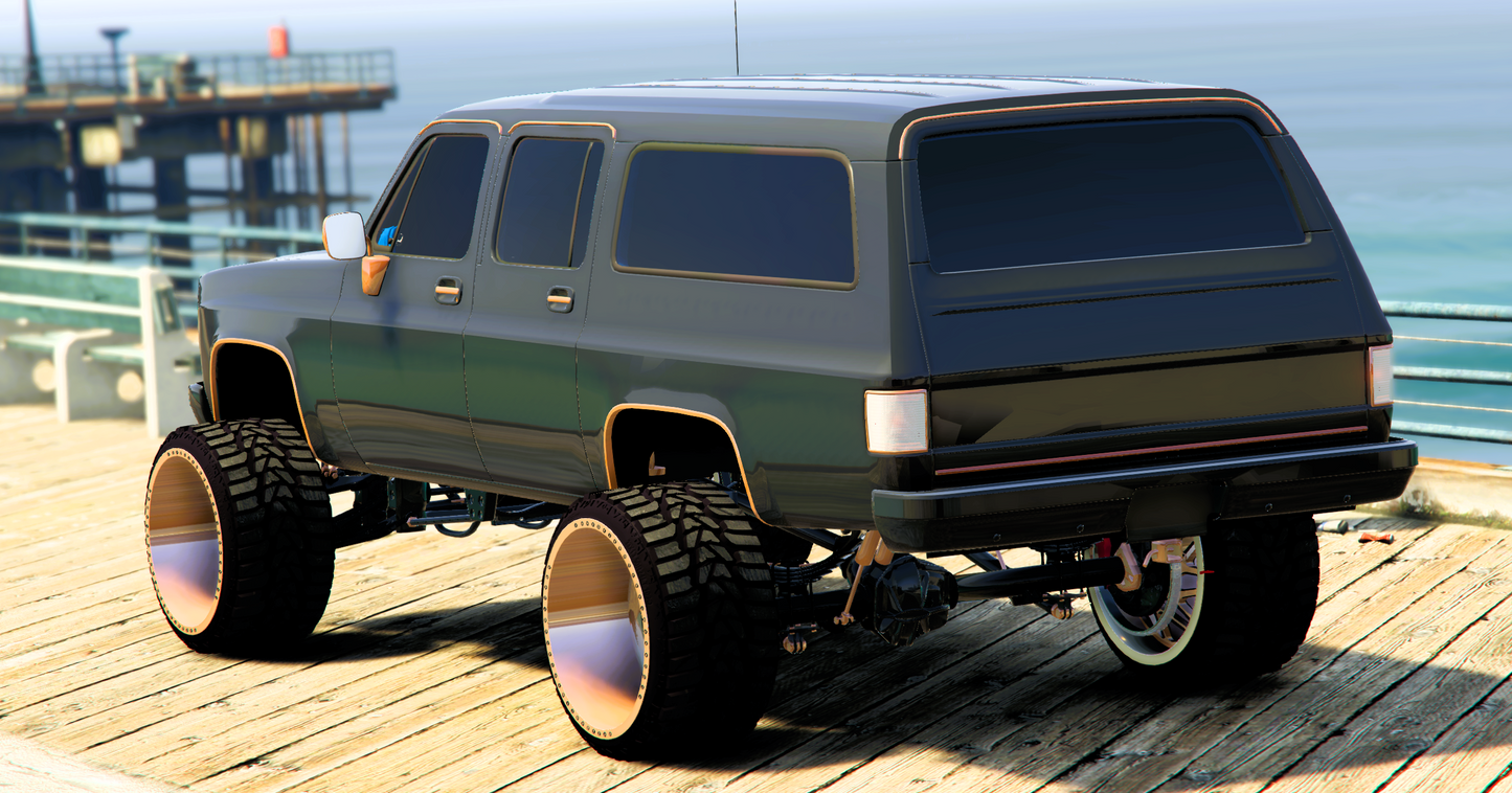 (Debadged) Chevy Suburban "GodZilla" Edition | GG