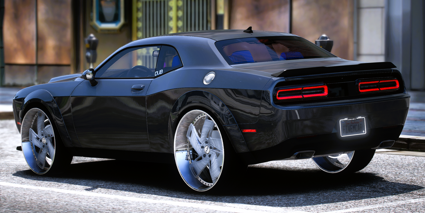 (Debadged) Dodge Challenger Demon Donk | Krazy Customs