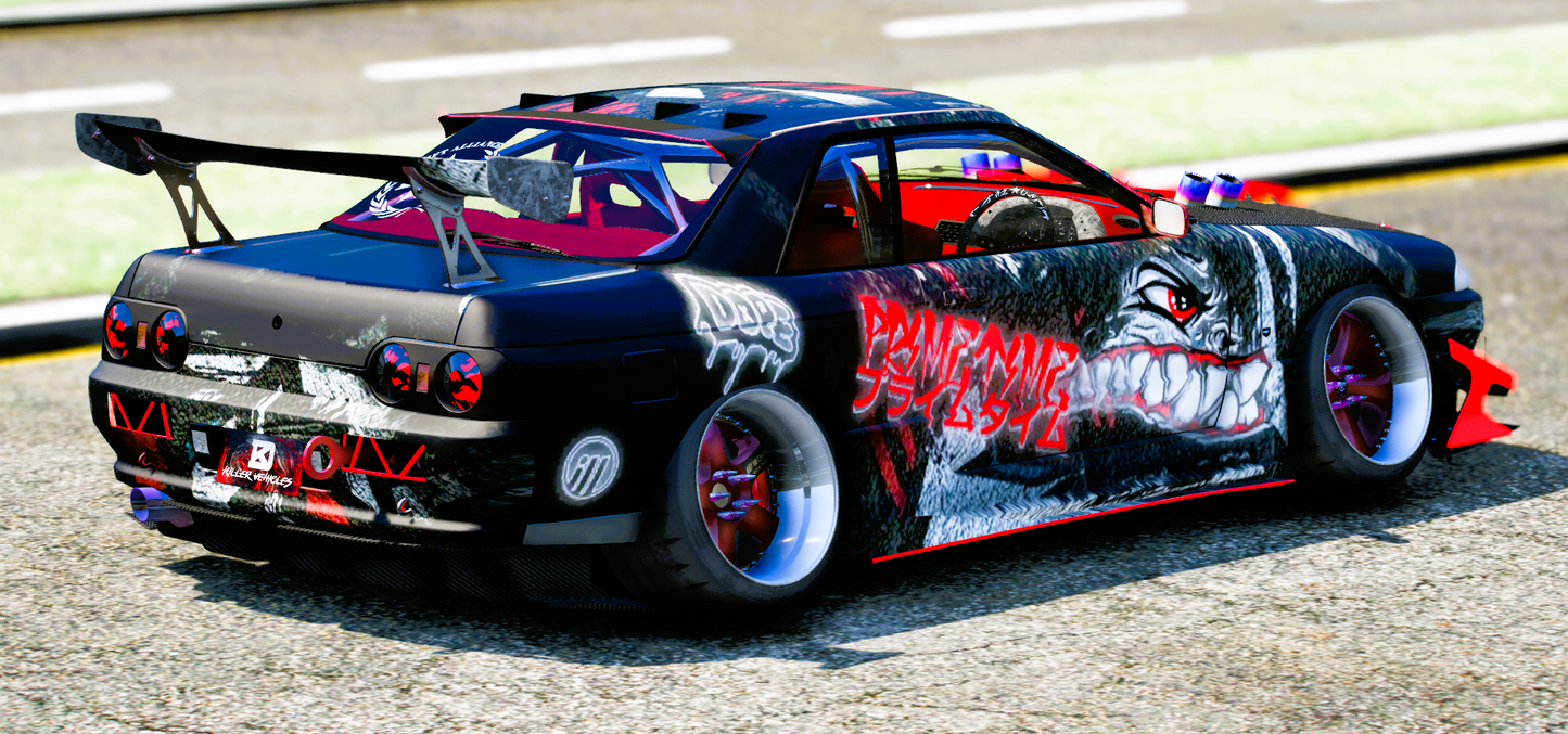 (Debadged) Nissan GT-R R32 Drift | Killer Vehicles
