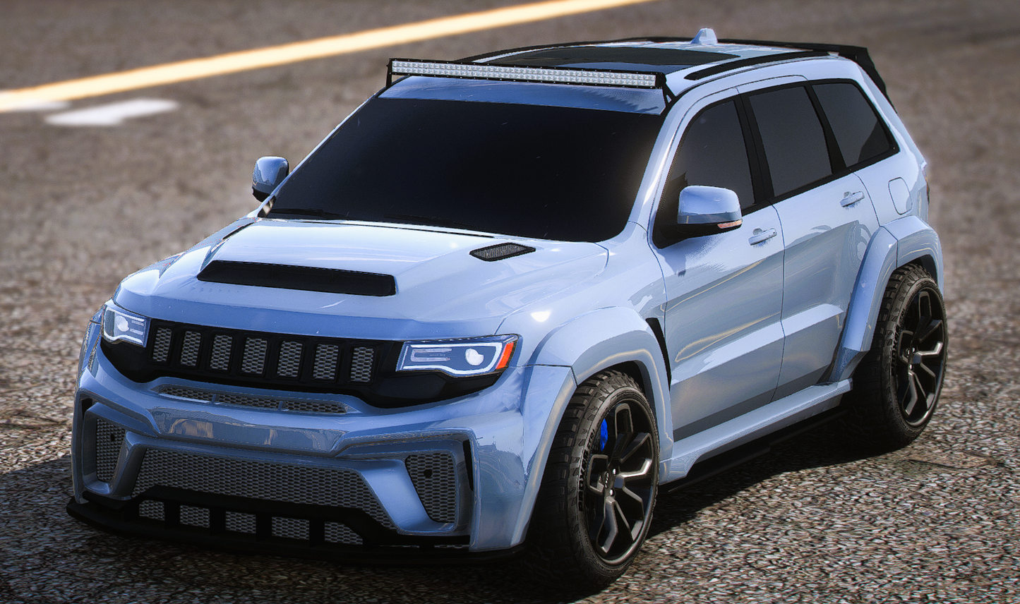 (Debadged) Jeep Grand Cherokee Trackhawk Titan Custom | BRM Mods