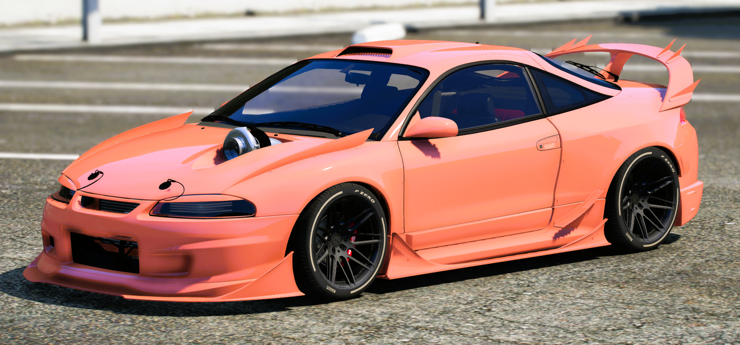 (Debadged) Mitsubishi Eclipse Single Turbo Show Edition | Tora