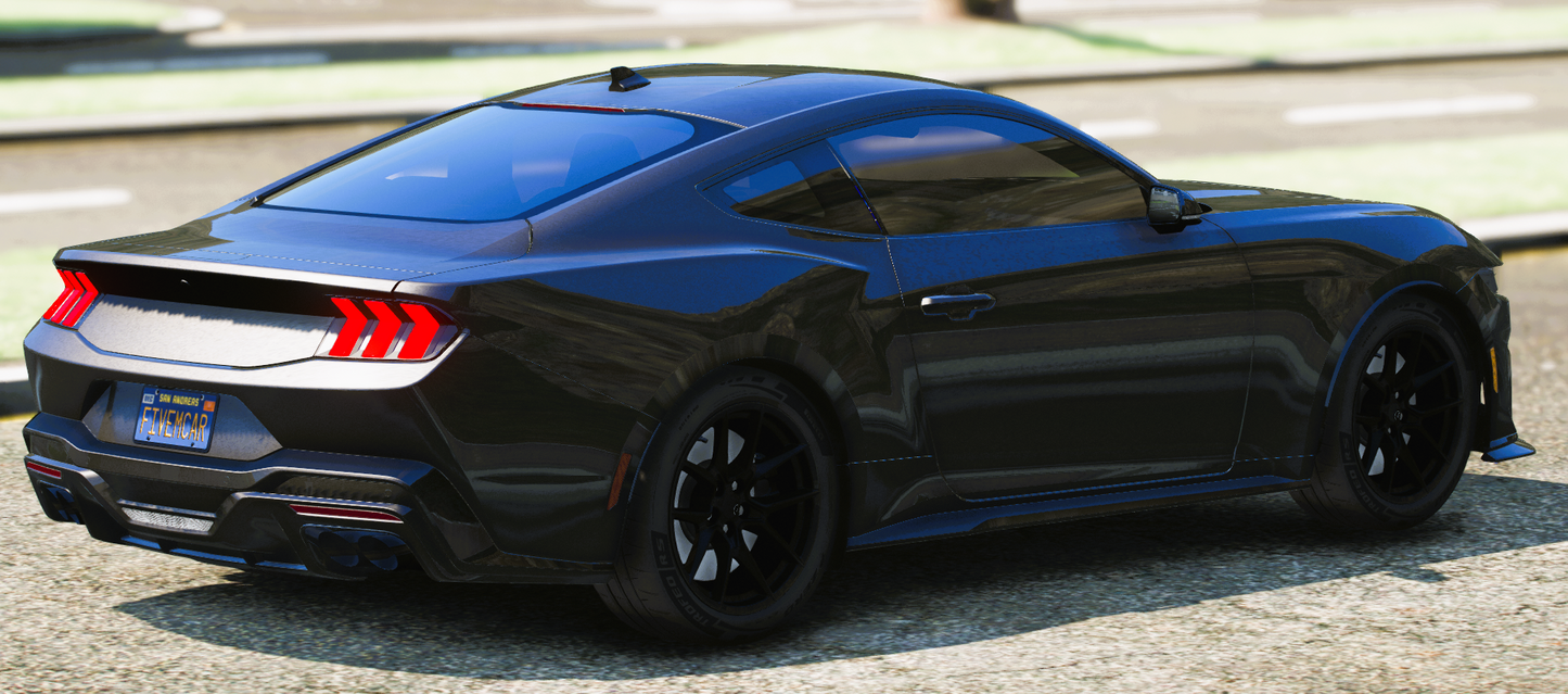 (Debadged) Ford Mustang Midnight King | Vex Motors