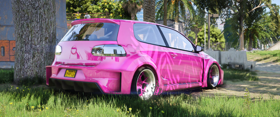 (Debadged) Volkswagon MK6 Turbo Widebody | Alley