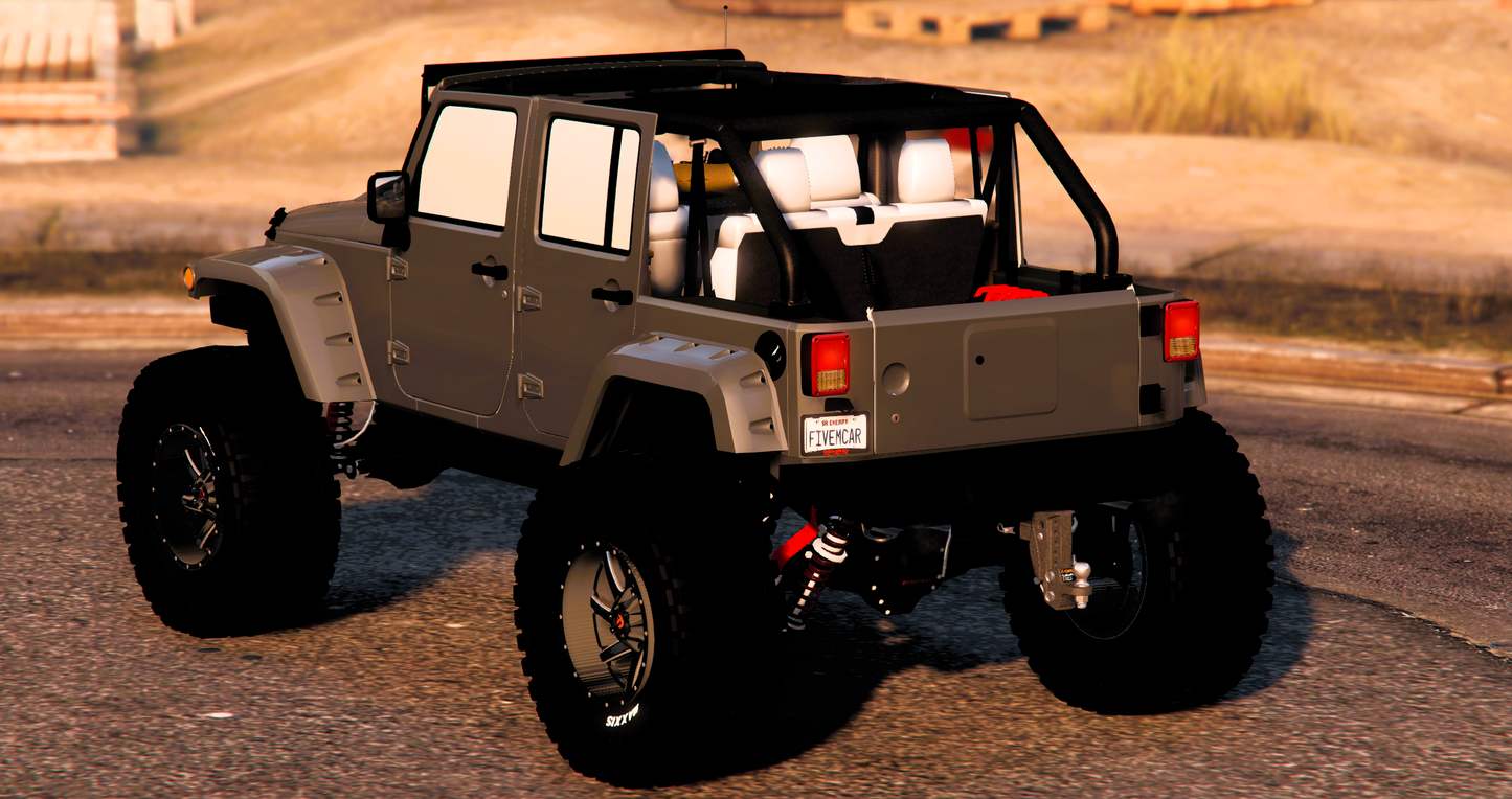 (Debadged) Jeep Wrangler Bounty Hunter | Cryso's Customs Builds