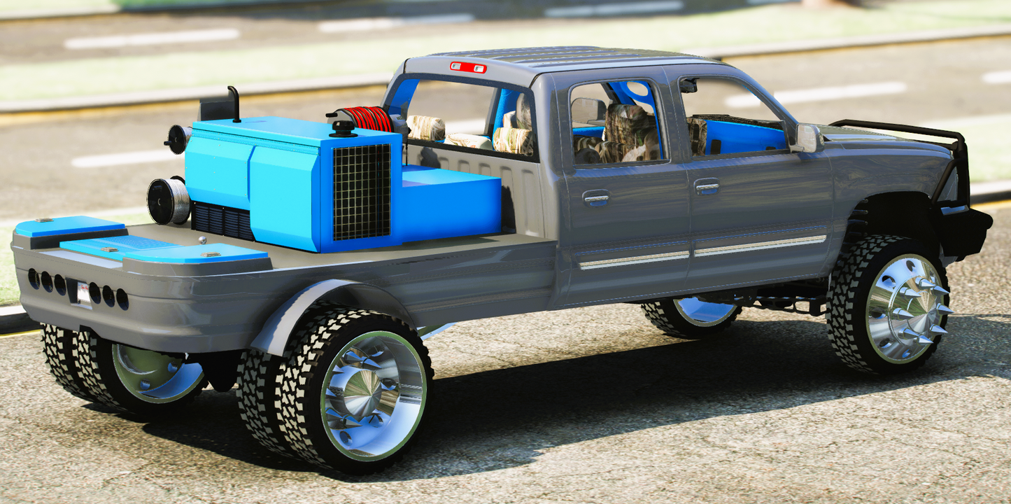 (Debadged) Chevrolet Silverado HD Work Truck | Cider Builds