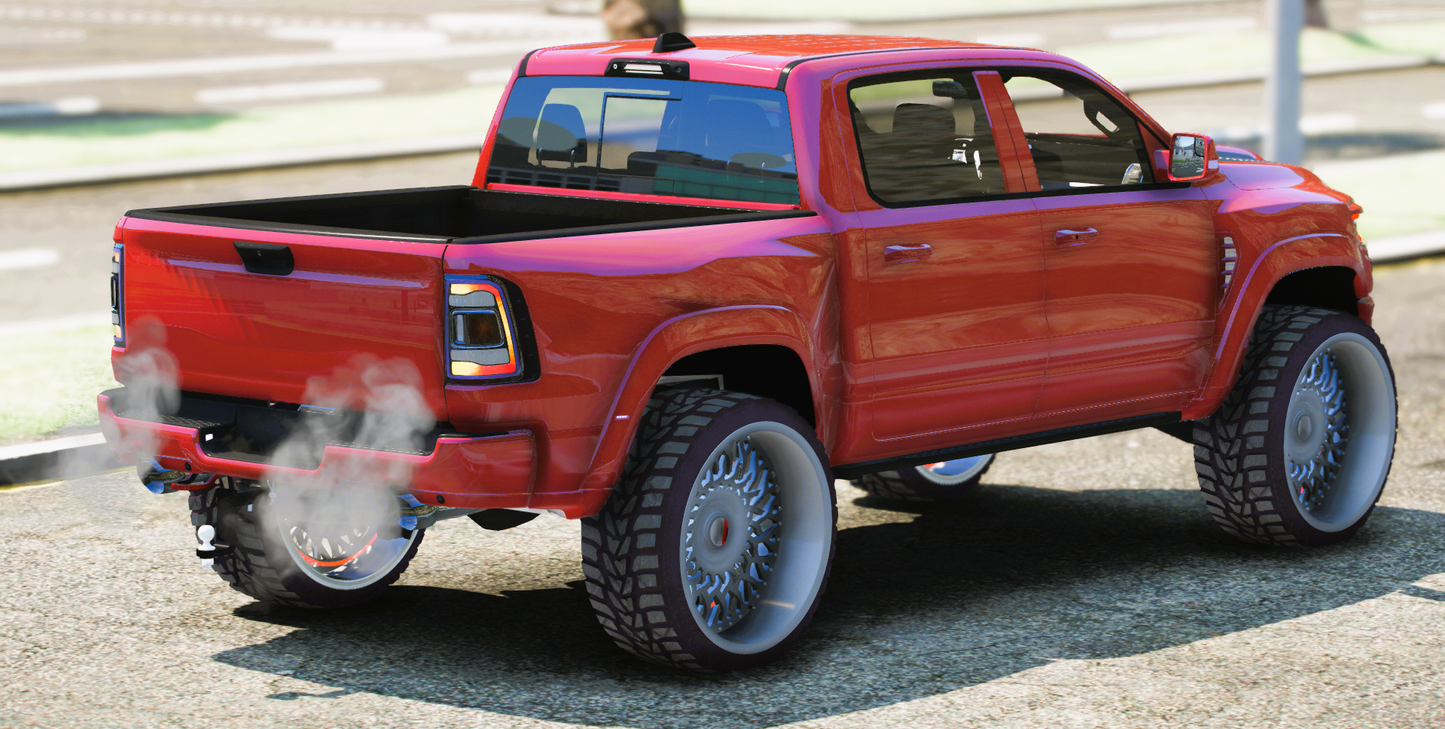 (Debadged) 2022 Dodge Ram 1500 TRX Widebody Dually | DDC Cars