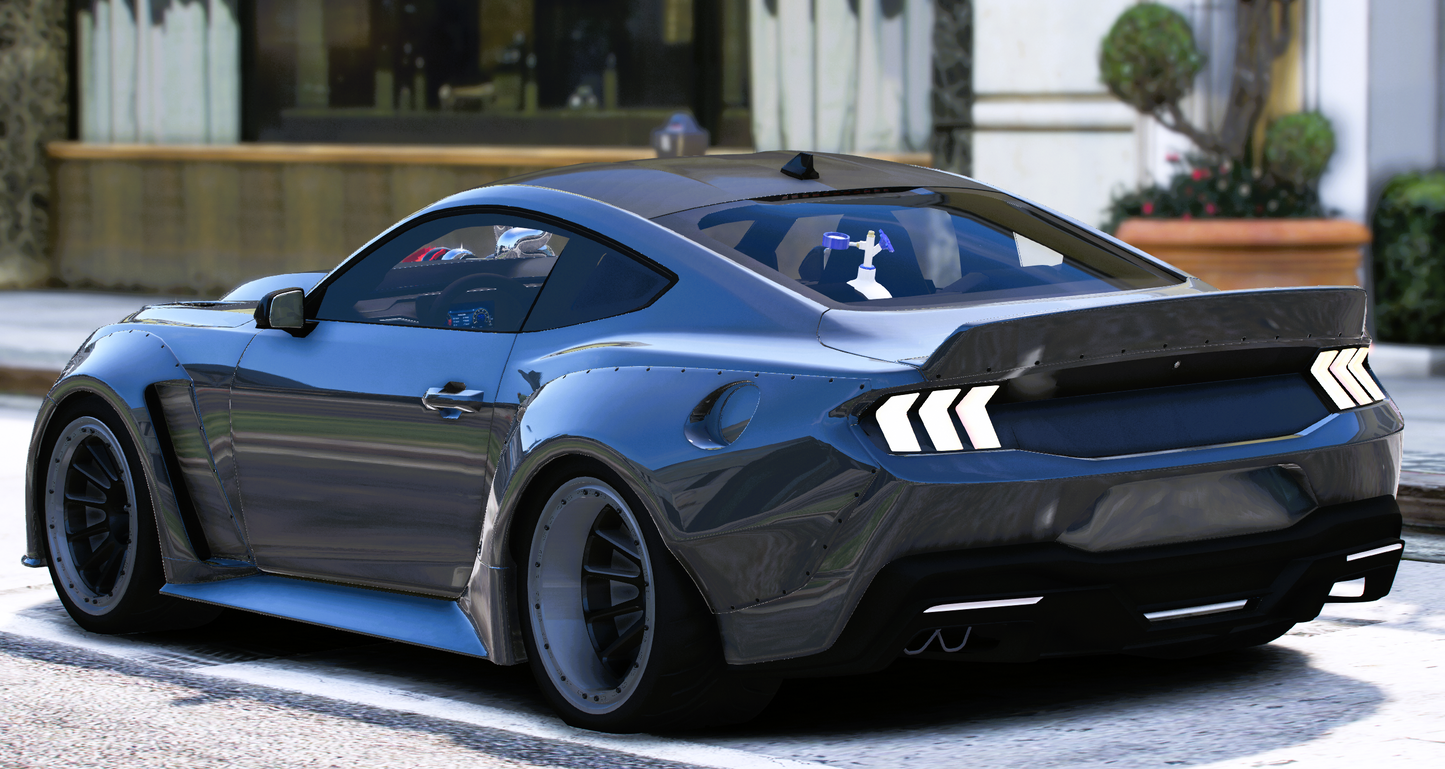 (Debadged) Ford Mustang "Nightforge VXR" | Devils Garage