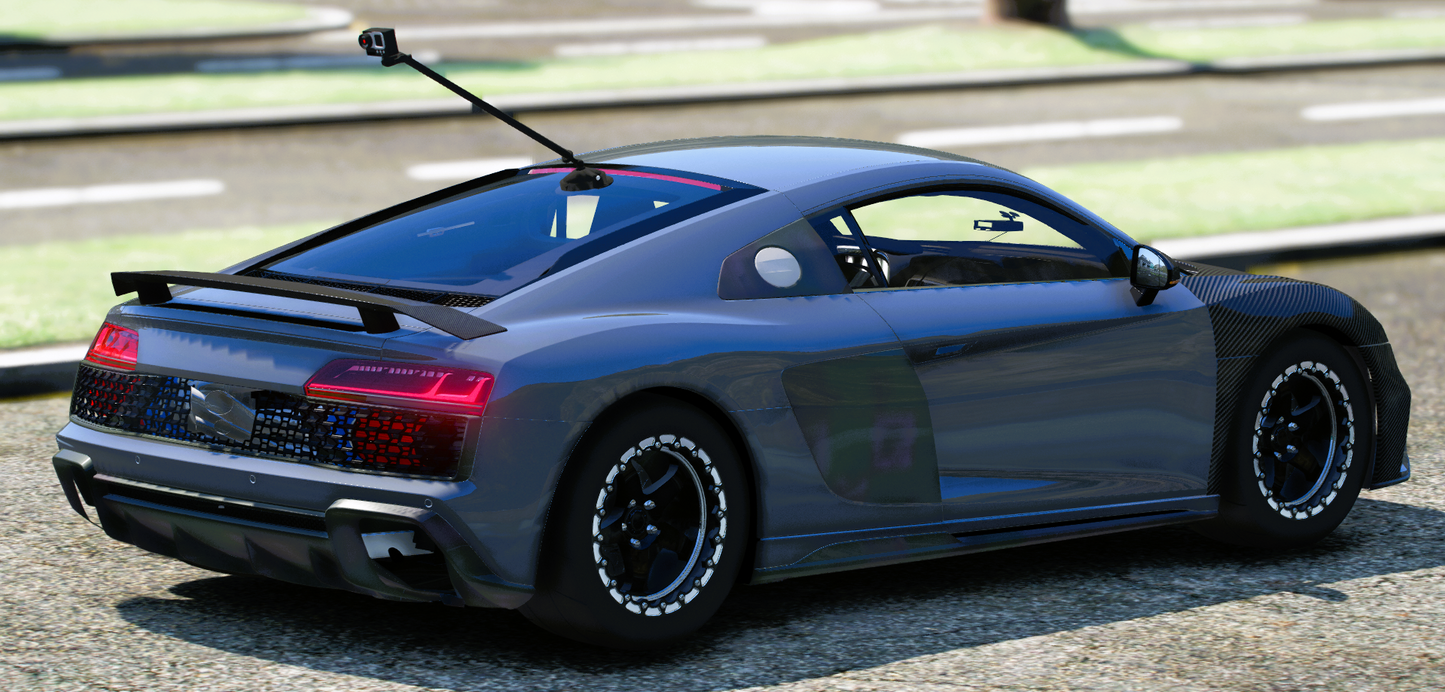 (Debadged) Audi R8 Twin Turbo Drag Customs (Animated Windows | Twin Builds