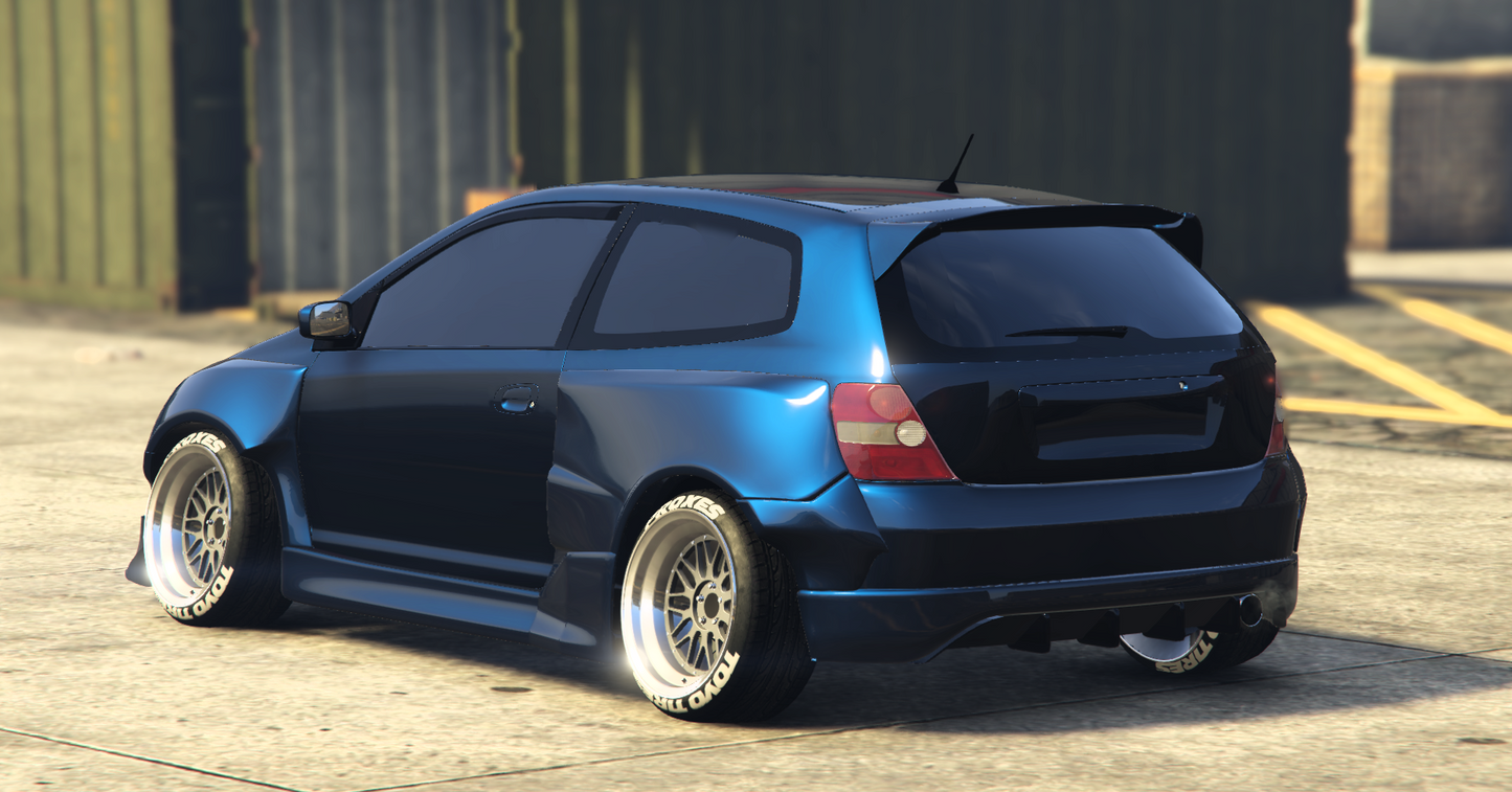 (Debadged) Honda Civic EP3 Type R | AKA87