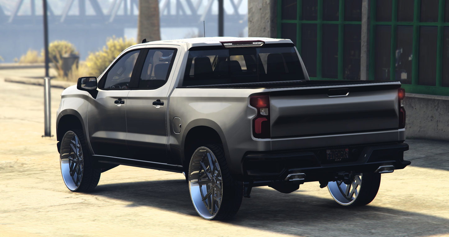 (Debadged) Chevrolet Silverado LT Trail Boss 2020 | IKX3