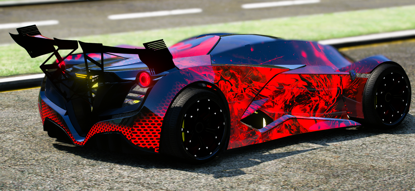 (Debadged) Ferrari Impronta Concept | Arks Customs