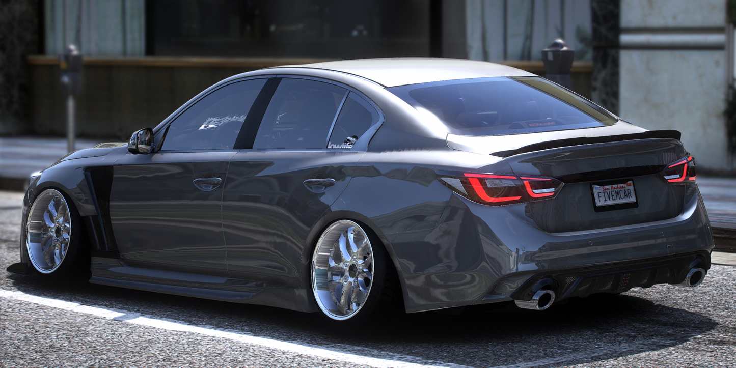 (Debadged) Infiniti Q50 Elite | Custom Builds