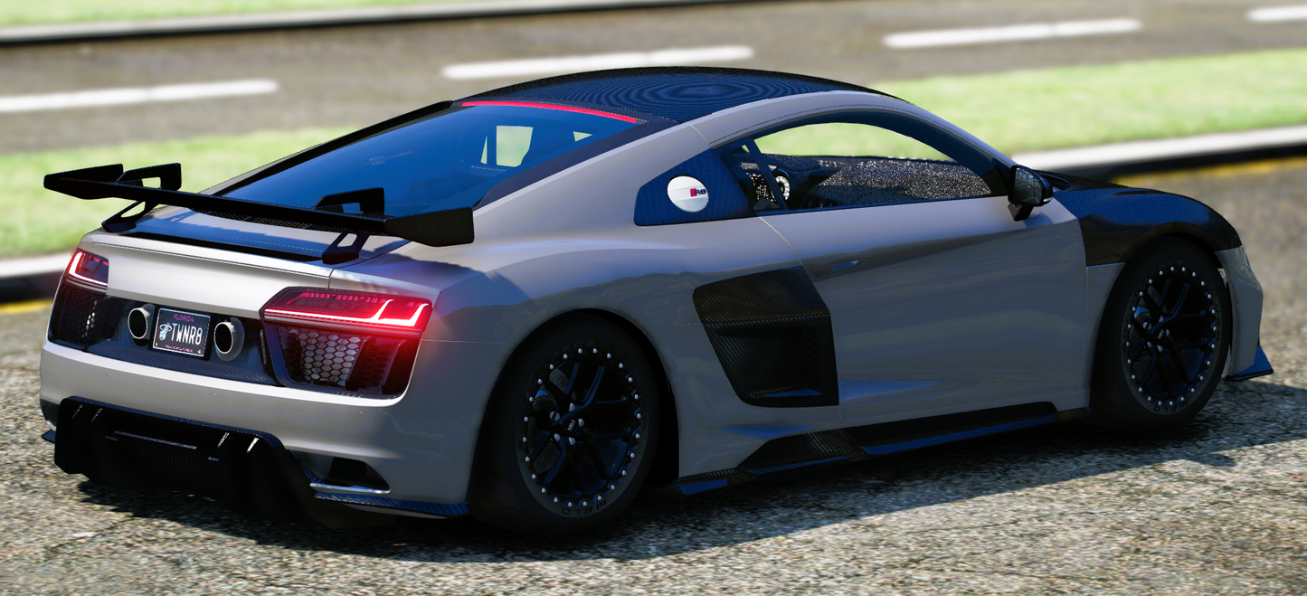 (Debadged) 2023 Audi R8 Drag Spec Twin Turbo | Jay Designs