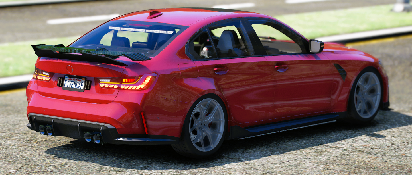 (Debadged) BMW M3 G80 Carbon Aero Unmarked PD | ExilsCS