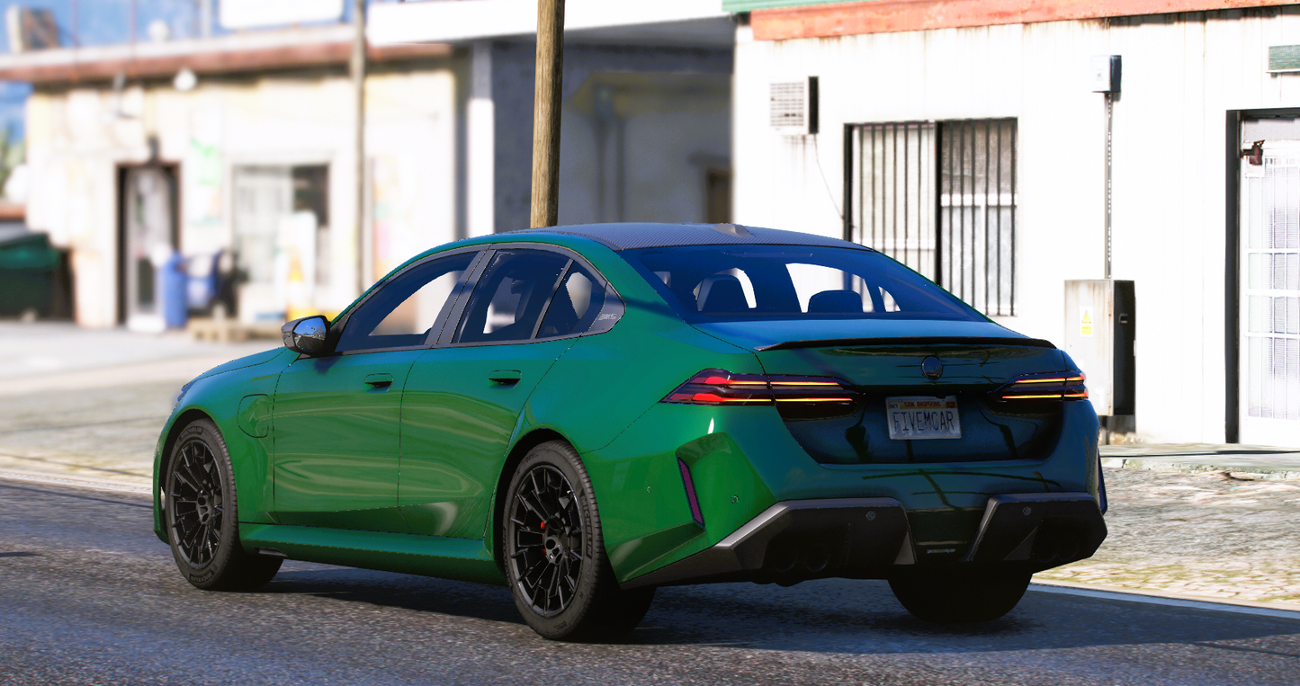 (Debadged) BMW M5 G60 Midnight Ivy | XMX Garage
