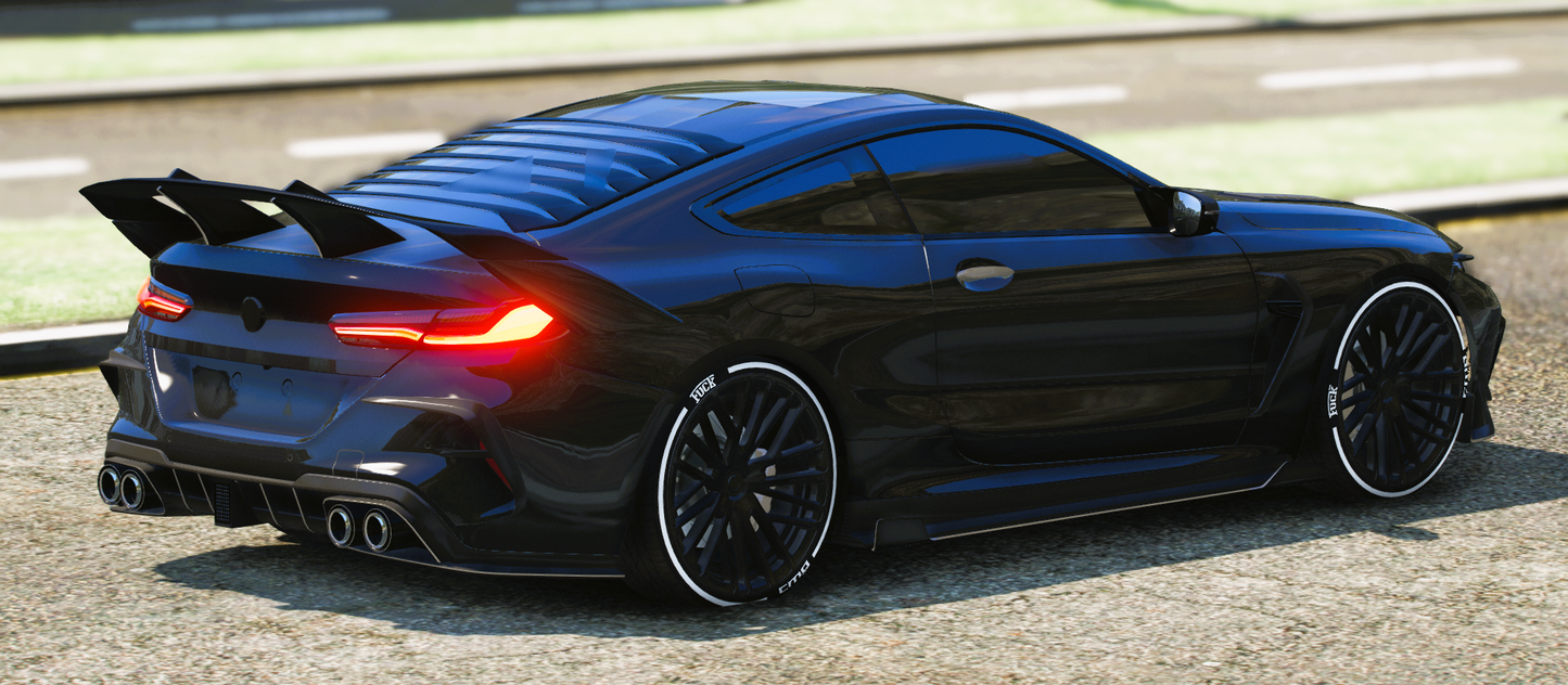 (Debadged) M8 RKK Edition Blackout Beast | N08 Customs