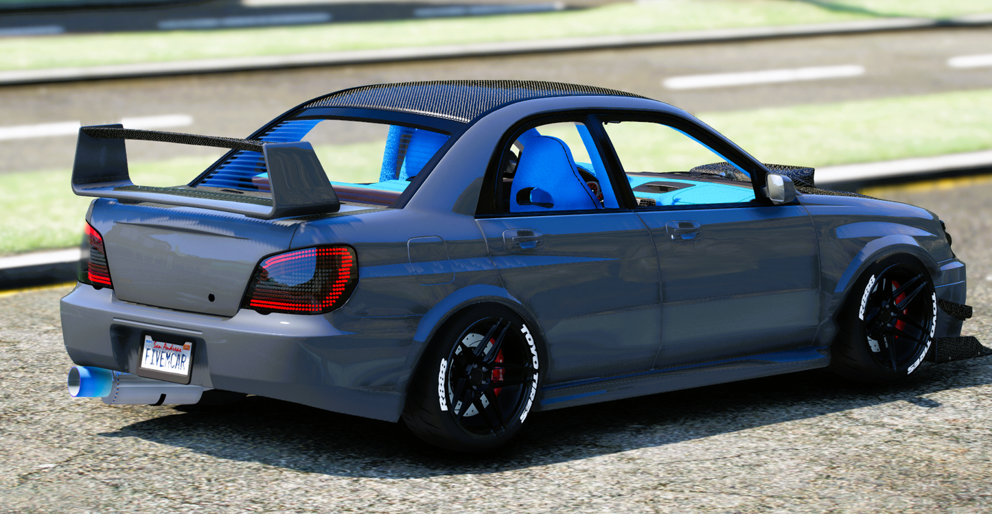 (Debadged) Subaru Impreza WDP STI | Mexbus Mods
