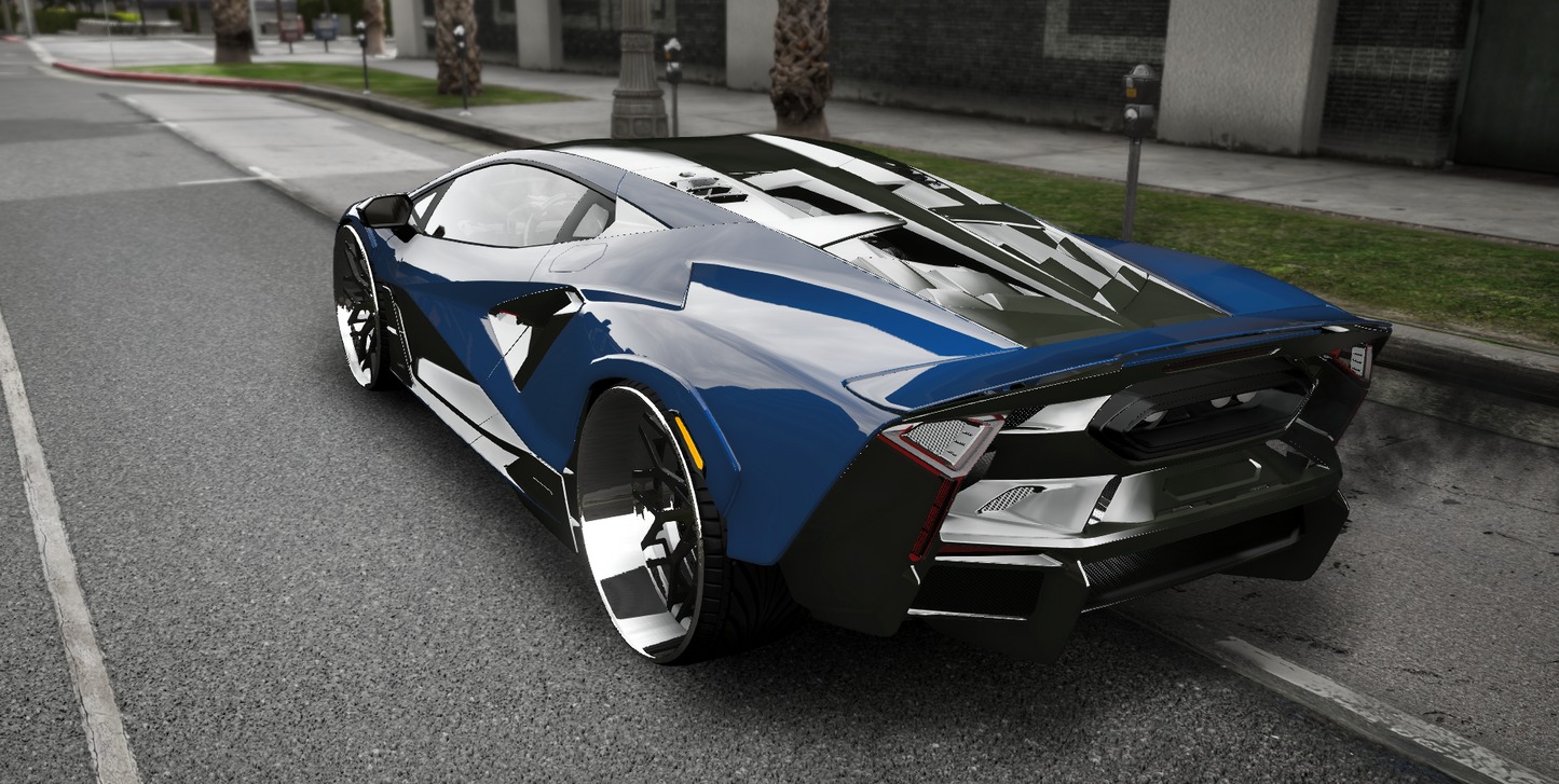 (Debadged) 2026 Lamborghini Revuelto On Lexani Forged Rims | Pnut Customs