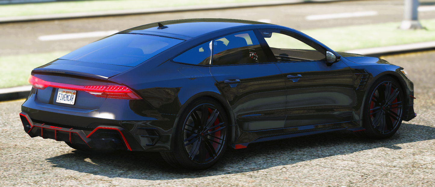 (Debadged) Audi RS7 ABT Black Venom | AKA87