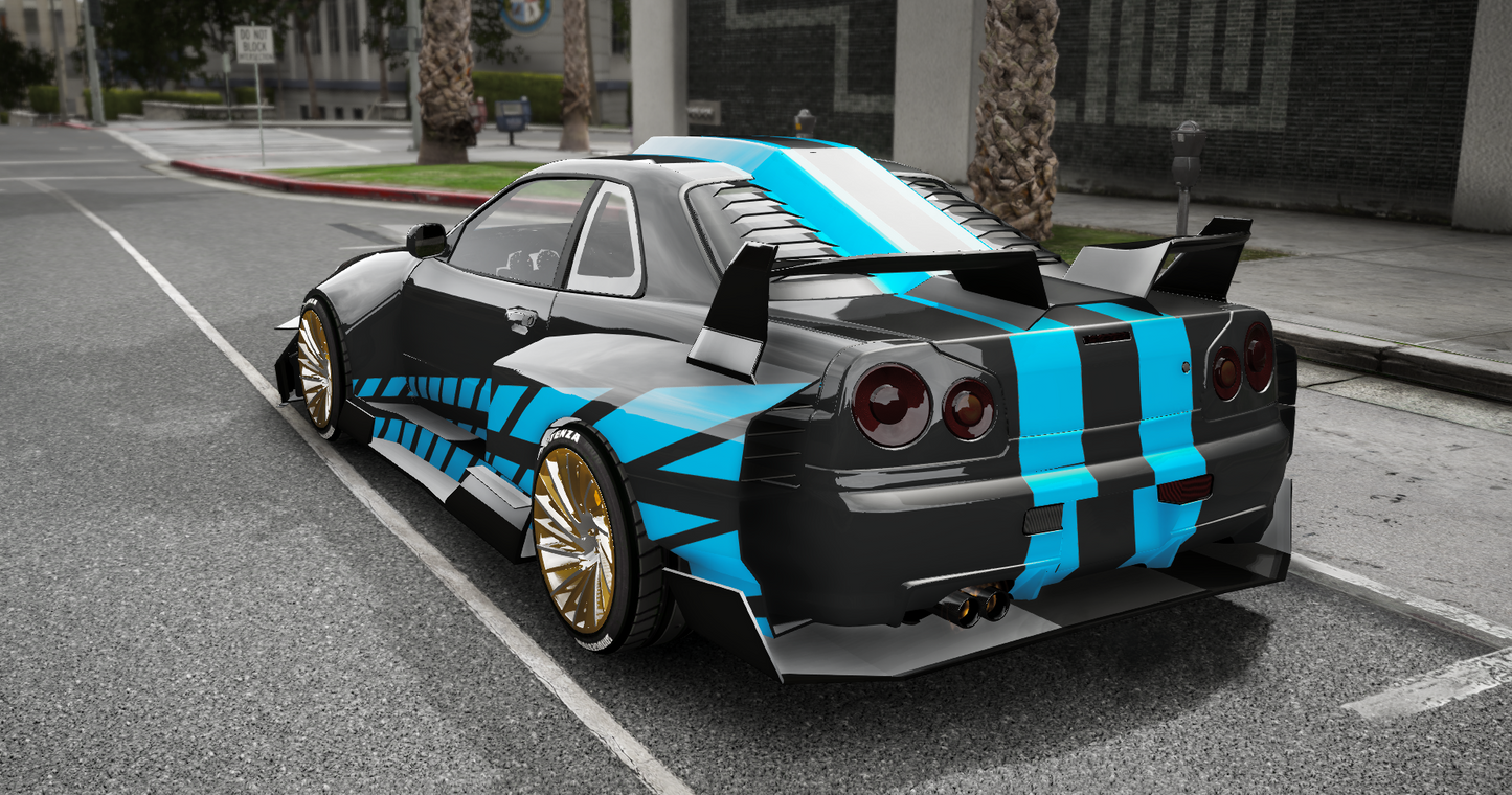 (Debadged) Nissan Skyline WideBody Custom | DR CustoM