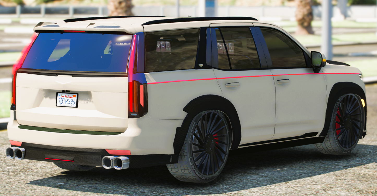 (Debadged) Cadillac Escalade Widebody Bulletproof | SouthCoastCustoms
