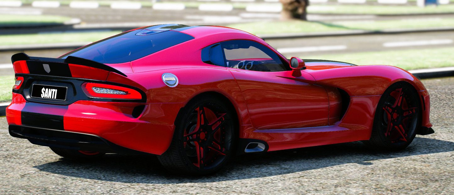 (Debadged) Dodge Viper ACR on Forgiatos | Mopar Mak