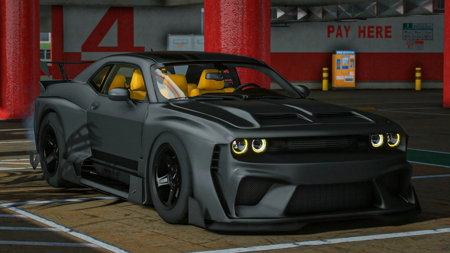 Dodge Challenger Demon Hycade | Nukem Customs