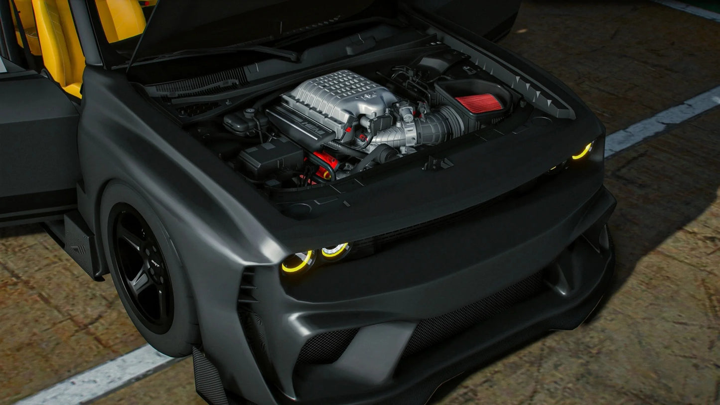 Dodge Challenger Demon Hycade | Nukem Customs