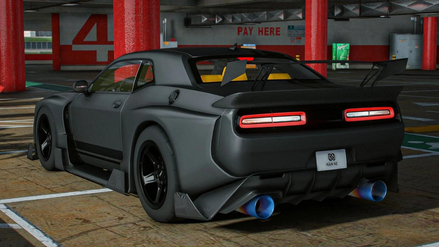 Dodge Challenger Demon Hycade | Nukem Customs