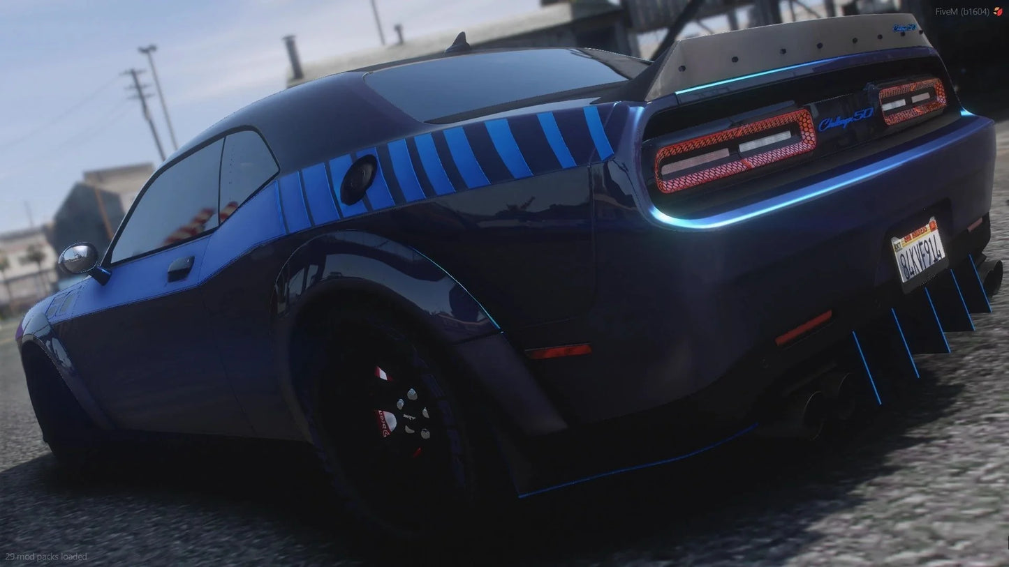 Dodge Challenger Shaker 50th Anniversary Edition | 4K Customs