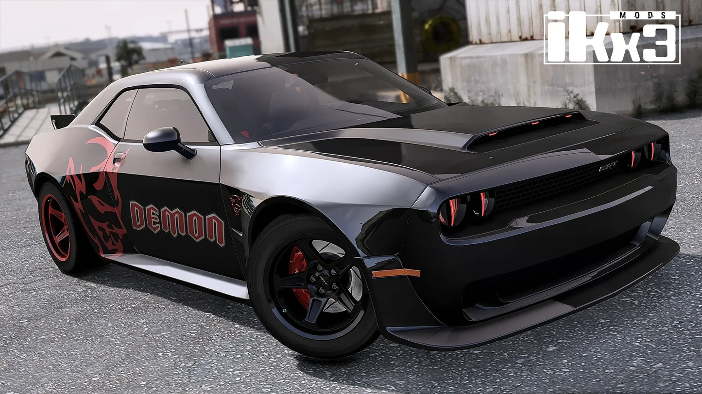 Dodge Challenger SRT Demon Awaken 2018 | IKX3 Mods
